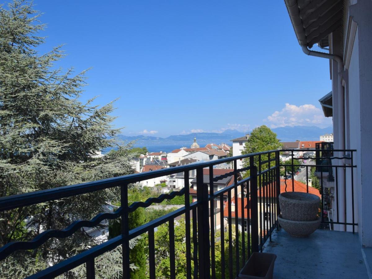 Spacieux Appartement A Evian-Les-Bains Avec Balcon Et Garage - Fr-1-498-48 Ngoại thất bức ảnh